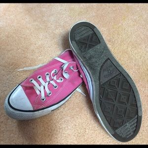 Hot pink Chuck Taylors